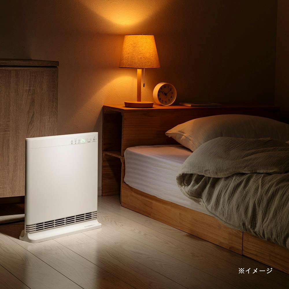 【最終値下げ】セラミックファンヒーター ホワイト 冷風温風兼用 最終値下げ】セラミックファンヒーター ホワイト 冷風温風兼用