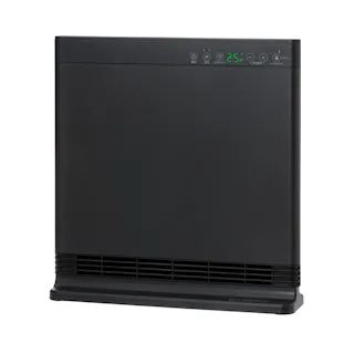 大風量 薄型セラミックファンヒーター ワイド ブラック CZ-SCH1200-BK
