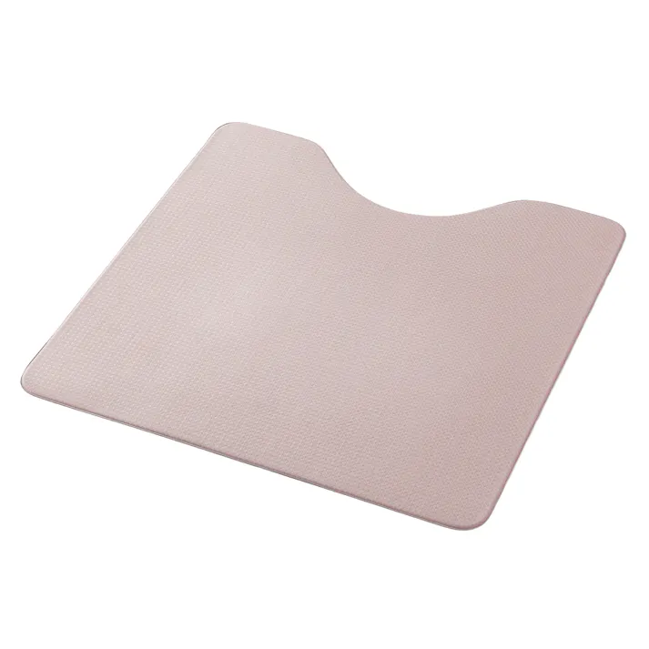 シートで拭けるトイレマット ピンク