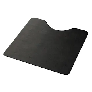 シートで拭けるトイレマット ダークブラウン