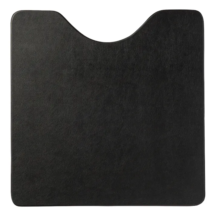 シートで拭けるトイレマット ダークブラウン