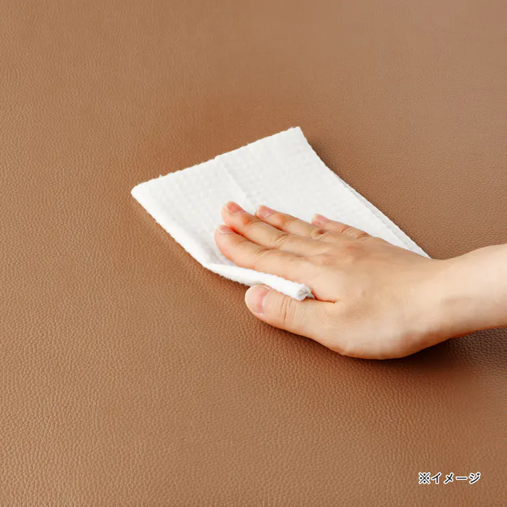 シートで拭けるトイレマット ブラウン