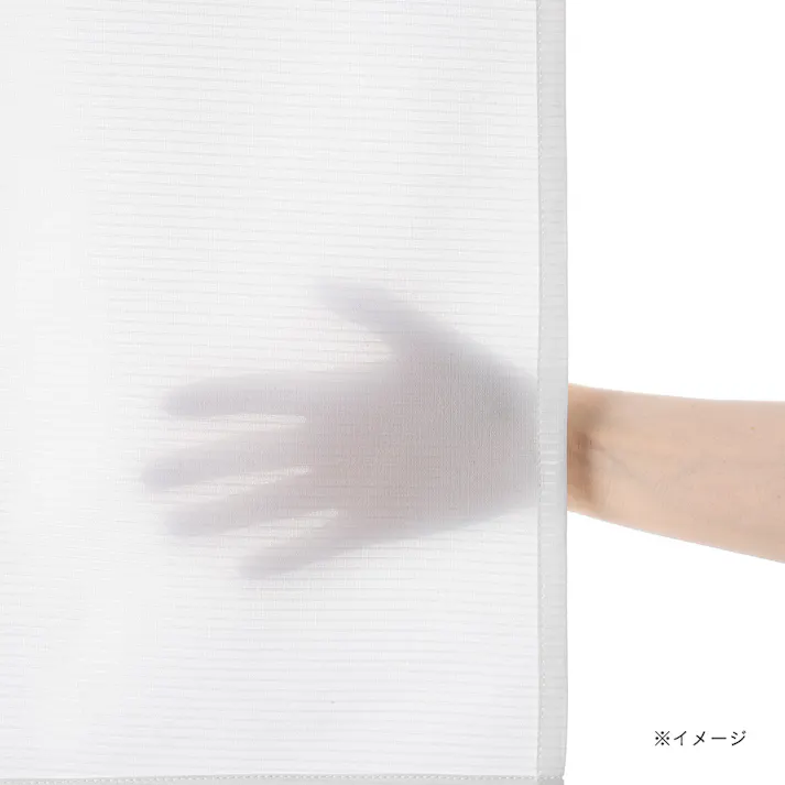 汚れがつきにくいカフェカーテン クリーン 幅100cm 丈45cm