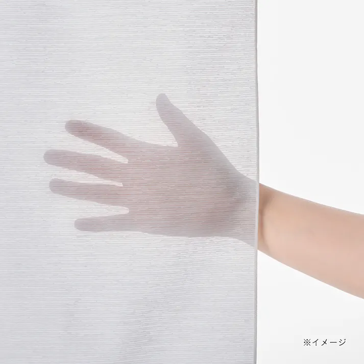 防カビカフェカーテン エコクリーン 幅145cm 丈75cm