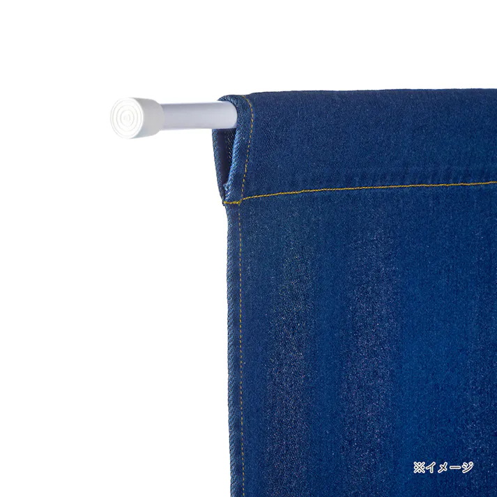 カフェカーテン デニム 幅100cm 丈45cm