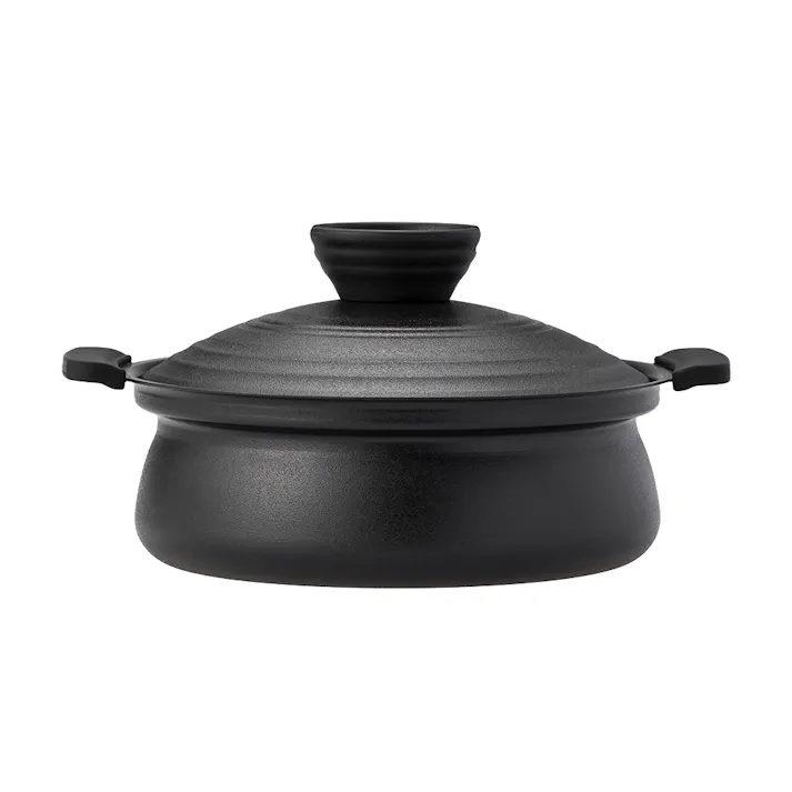 ガス火・IH対応 軽くて熱が伝わりやすい卓上鍋 20cm