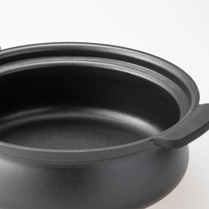 ガス火・IH対応 軽くて熱が伝わりやすい卓上鍋 20cm