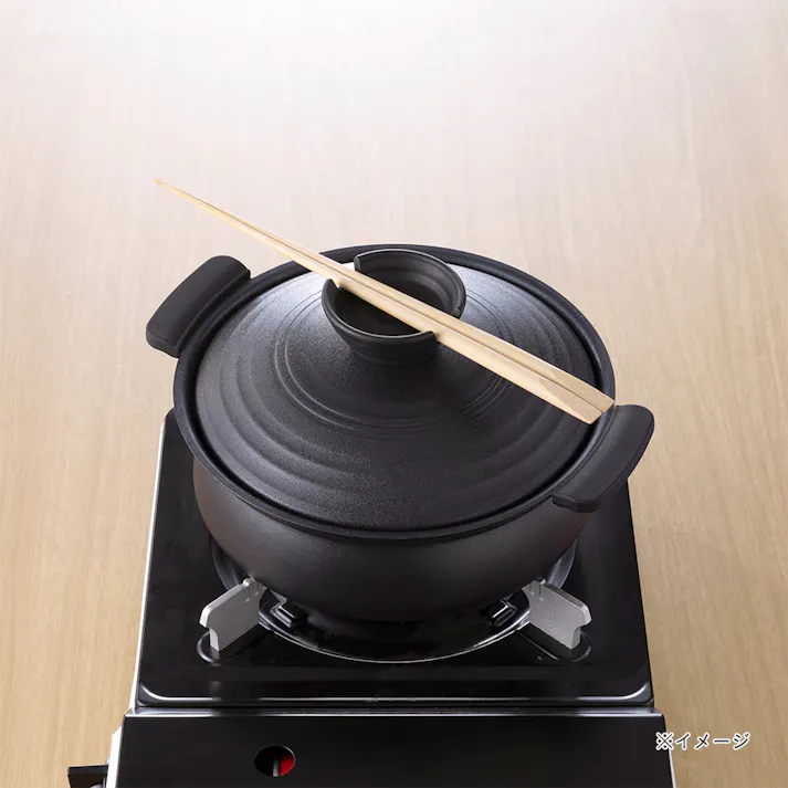 ガス火・IH対応 軽くて熱が伝わりやすい卓上鍋 20cm