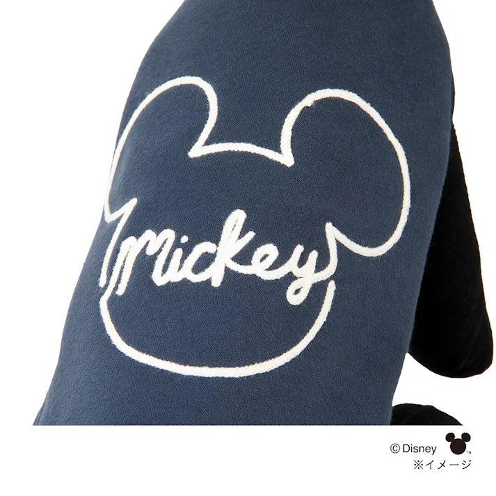 【送料無料】裏起毛タンクトップ ネイビー ミッキーマウス SSサイズ ペット服(犬の服)