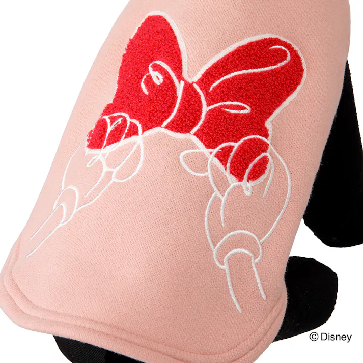 【送料無料】裏起毛タンクトップ ピンク ミニーマウス Sサイズ ペット服(犬の服)