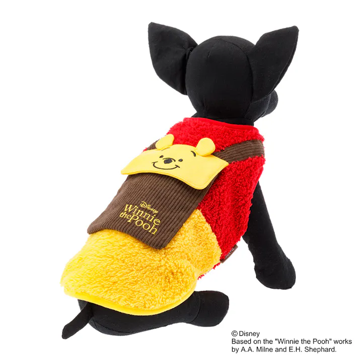 【送料無料】リュック付きウェア くまのプーさん Sサイズ ペット服(犬の服)