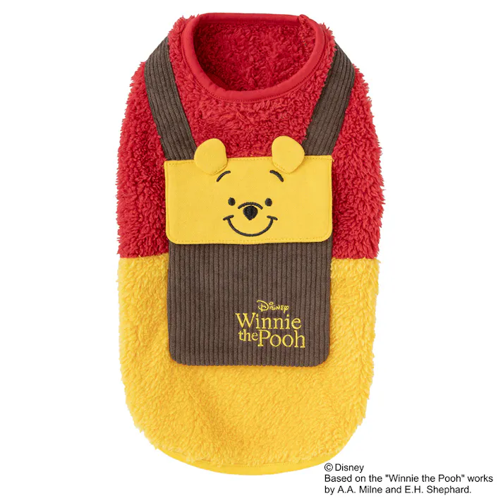 【送料無料】リュック付きウェア くまのプーさん Mサイズ ペット服(犬の服)