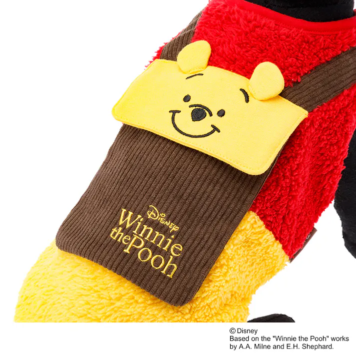 【送料無料】リュック付きウェア くまのプーさん 2Lサイズ ペット服(犬の服)