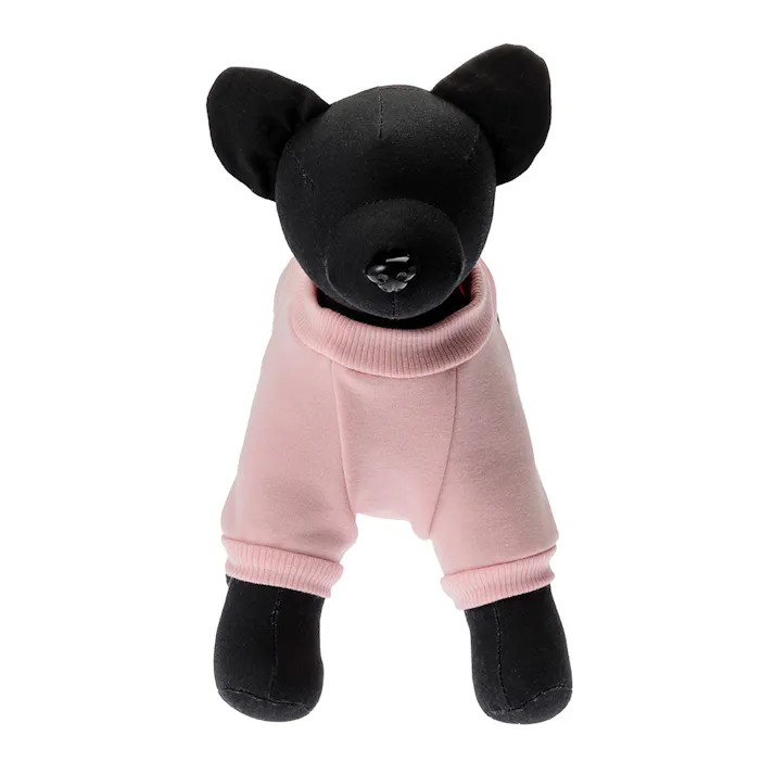 【送料無料】ロゴトレーナー ピンク Mサイズ ペット服(犬の服)