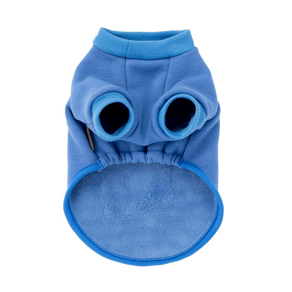 送料無料】ロゴトレーナー ライトブルー MDサイズ ペット服(犬の服