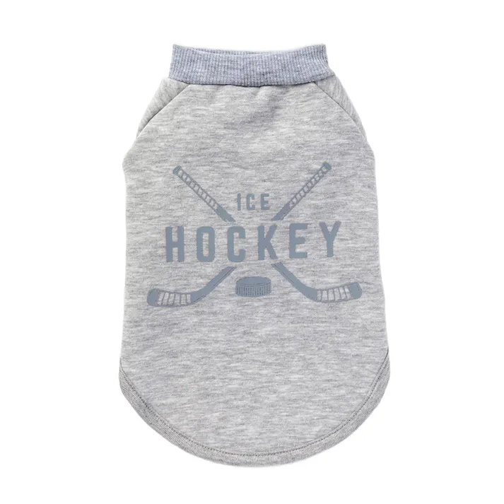 【送料無料】ロゴトレーナー グレー SSサイズ ペット服(犬の服)