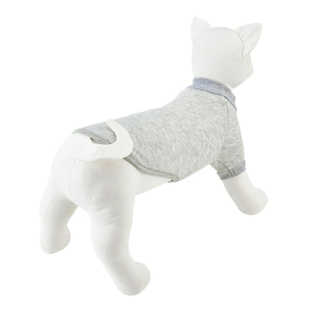 送料無料】トレーナー グレー MDサイズ ペット服(犬の服)(販売終了