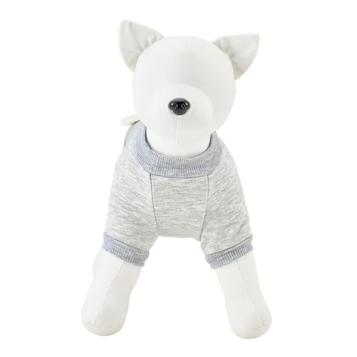 【送料無料】トレーナー グレー SSサイズ ペット服(犬の服)