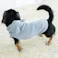 【送料無料】もこくまパーカー ライトブルー Sサイズ ペット服(犬の服)