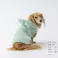 【送料無料】もこくまパーカー ミントグリーン SSサイズ ペット服(犬の服)