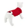 【送料無料】反射ニット レッド 4Lサイズ ペット服(犬の服)