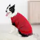 【送料無料】反射ニット レッド 4Lサイズ ペット服(犬の服)