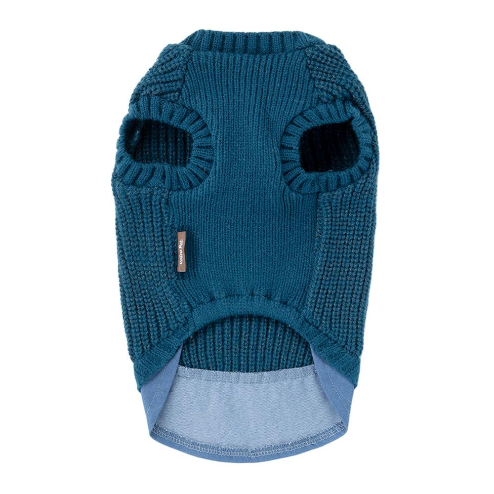 送料無料】反射ニット ブルー Sサイズ ペット服(犬の服) | ペット用品