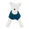 【送料無料】反射ニット ブルー 2Lサイズ ペット服(犬の服)