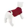 【送料無料】ケーブルニット レッド MDサイズ ペット服(犬の服)