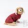 【送料無料】ケーブルニット レッド MDサイズ ペット服(犬の服)
