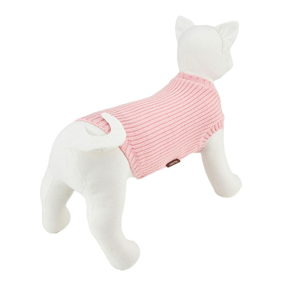 送料無料】ニット ピンク Sサイズ ペット服(犬の服)(販売終了