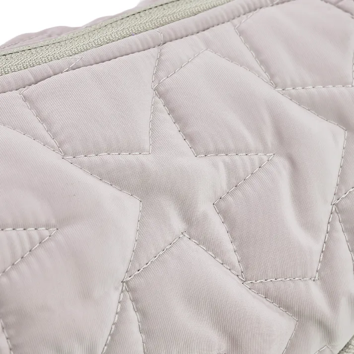 【送料無料】キルトベスト グレージュ Mサイズ ペット服(犬の服)