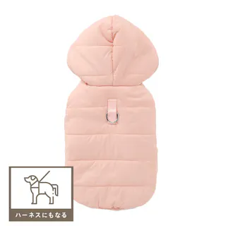 【送料無料】中わたパーカー ピンク Sサイズ ペット服(犬の服)