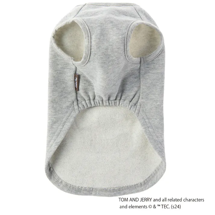 【送料無料】スウェットタンクトップ グレー ジェリー Sサイズ ペット服(犬の服)