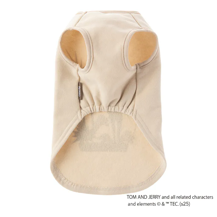 【送料無料】スウェットタンクトップ ベージュ トム Mサイズ ペット服(犬の服)