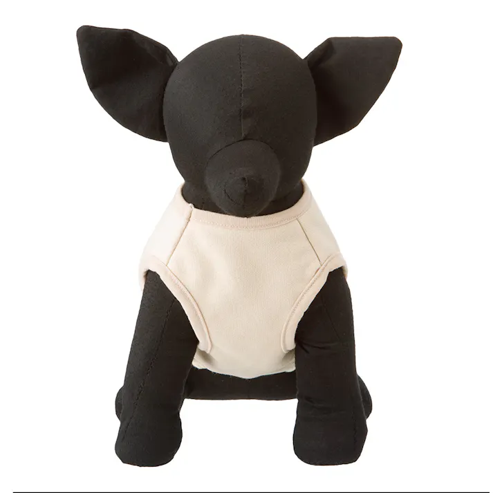 【送料無料】スウェットタンクトップ ベージュ トム Mサイズ ペット服(犬の服)