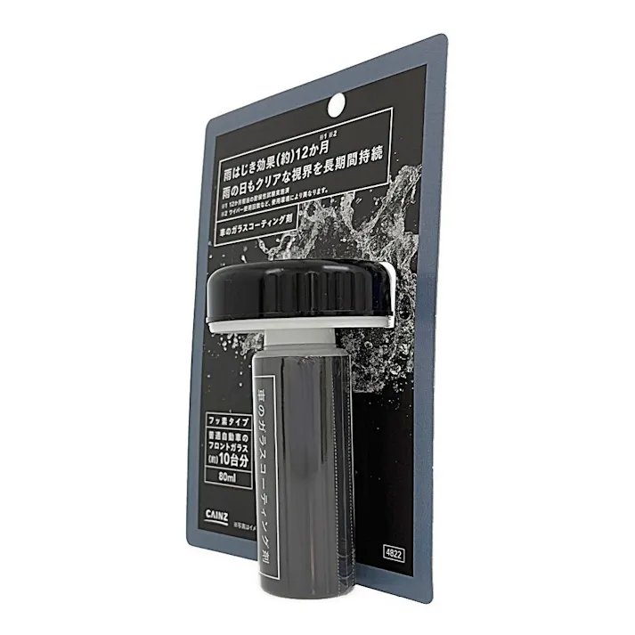 車のガラスコーティング剤フッ素タイプ