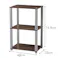 収納ラック EH14 ブラウン 48cm×74.9cm×33cm 3段