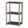 収納ラック EH14 ブラウン 48cm×74.9cm×33cm 3段