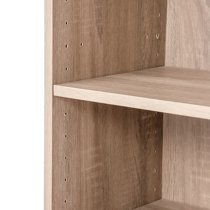 可動棚収納ボックス SH7 スリム ナチュラル 30cm×88cm×29cm 3段