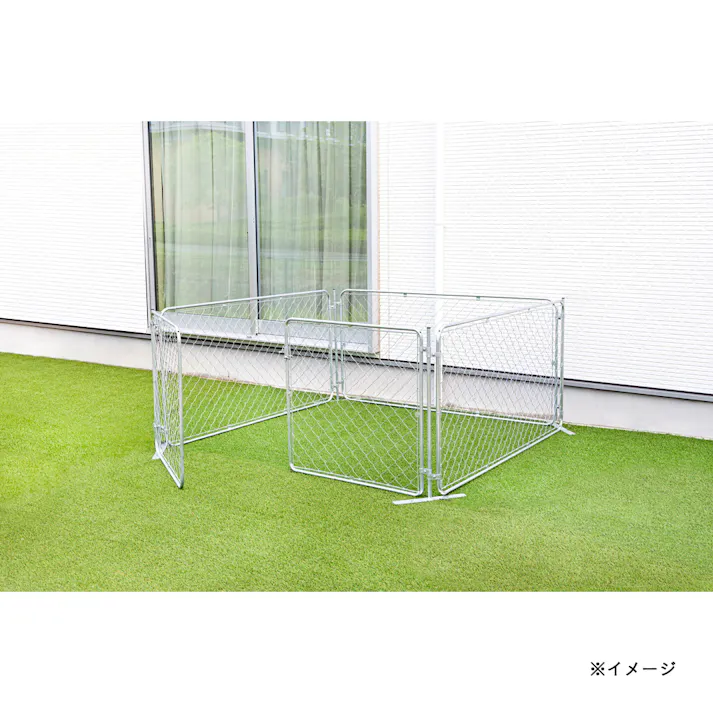 アメリカンフェンス SV 19.1φ ドブメッキ加工 幅900mm 長さ1800mm【SU】