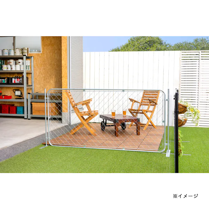 アメリカンフェンス SV 19.1φ ドブメッキ加工 幅900mm 長さ1800mm【SU】