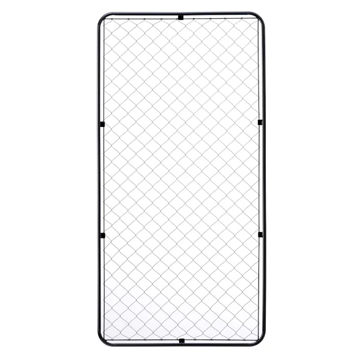 アメリカンフェンス BK 19.1φ ドブメッキ加工 幅900mm 長さ1800mm【SU】