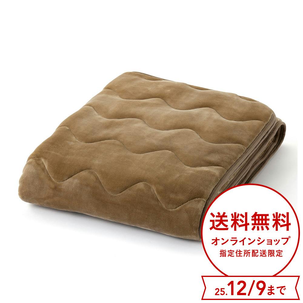 保温性のある敷パッドPitapa ブラウン ダブル 敷きパッド 保温性のある敷パッドPitapa ブラウン ダブル 敷きパッド