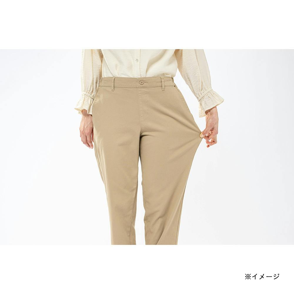 婦人楽々ストレッチチノパンツ M ブラック | 作業着・作業服・安全靴