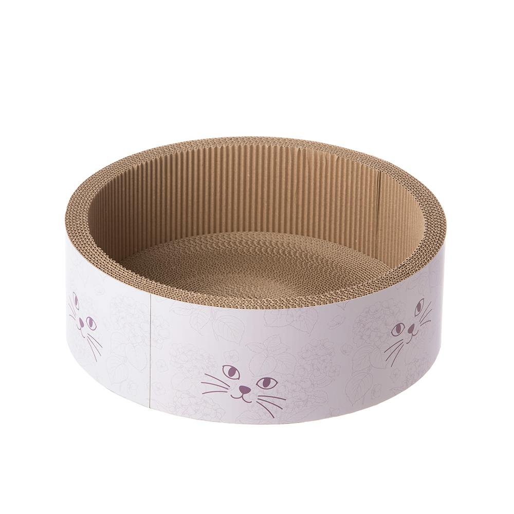 サークルスクラッチャー アジサイと猫 | ペット用品（猫） 通販