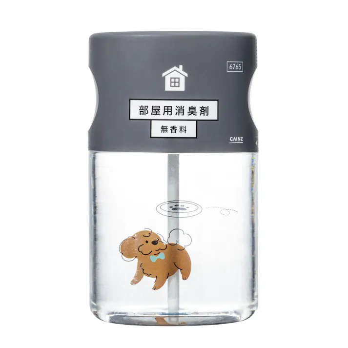 犬デザイン消臭剤 無香料 トイプードル