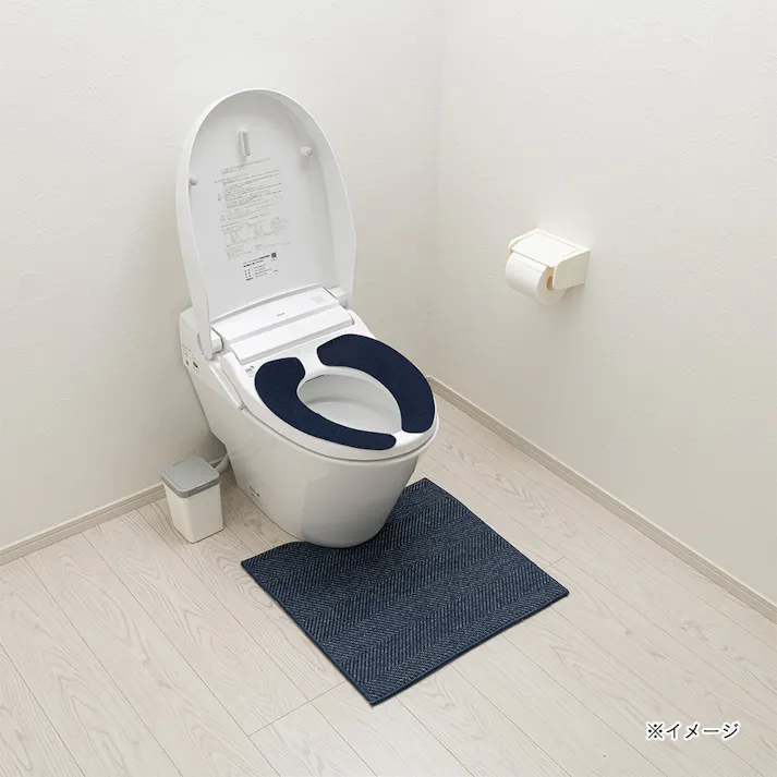 貼る便座シート ネイビー