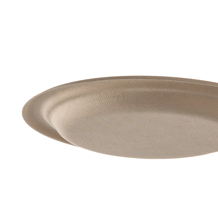 丈夫な無漂白プレート 18cm 20枚入り