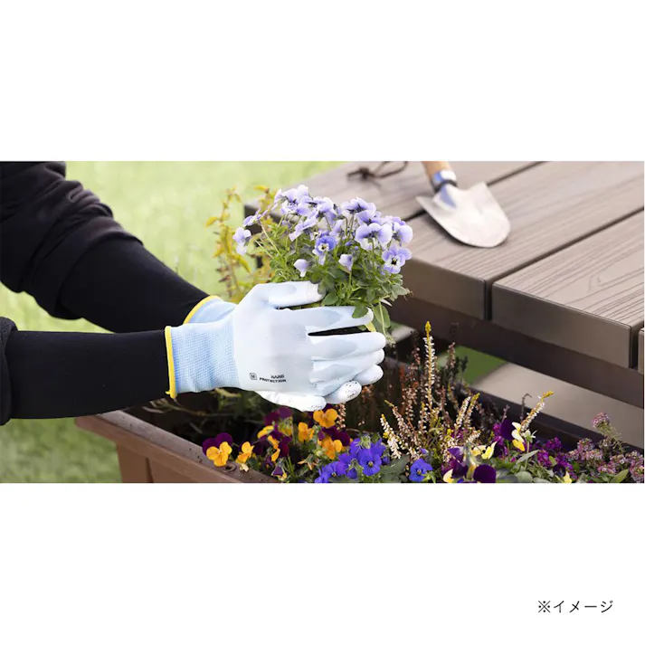 カインズ 薄くて軽いウレタン手袋 S 10双組